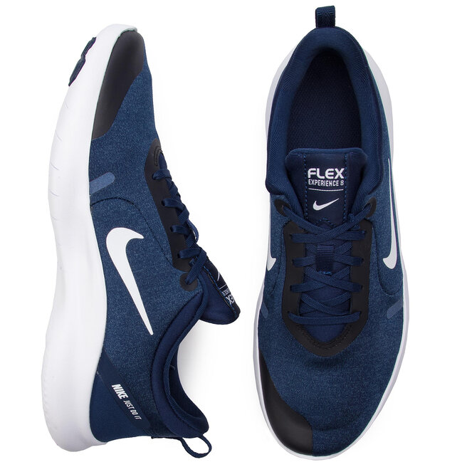 Salida naranja Saco Zapatos Nike Flex Experience Rn 8 AJ5900 401 Midnight Navy/White |  zapatos.es