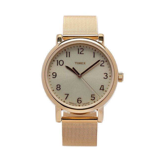 Timex Ρολόι Timex Essential Collection T2N598 Gold