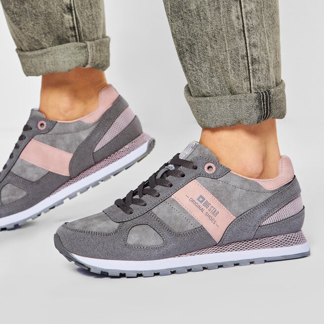 Big Star Shoes Tenisice Big Star Shoes GG274675 902 Grey/Pink