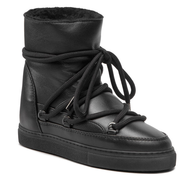 Pantofi Inuikii Nappa Wedge 70203-087 Black