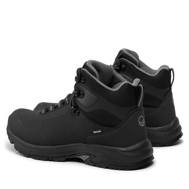 Halti Trekingová obuv Halti Fara Mid 2 Dx W Walking Shoe 054-2623 Black/Dark Grey P99