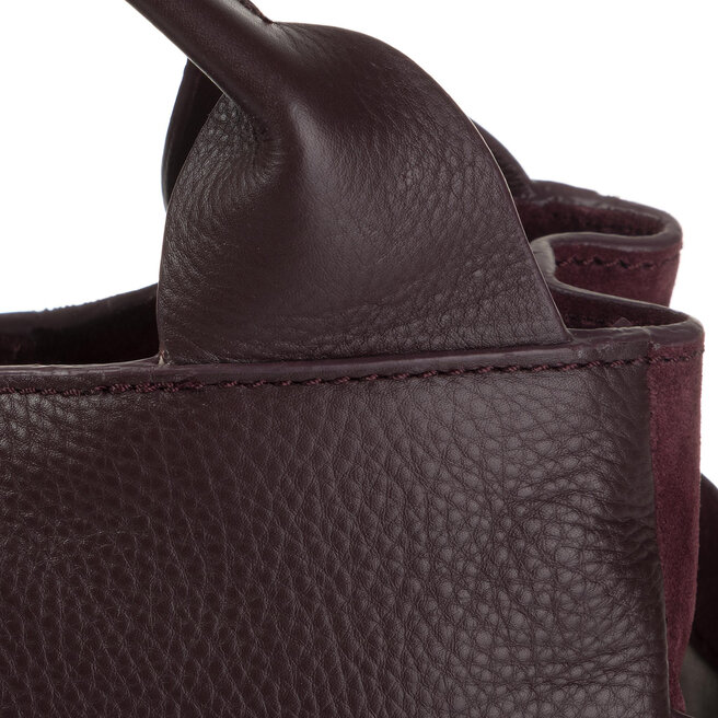 Kabelka Clarks Talara Wish 261427510 Burgundy Leather eobuv.cz