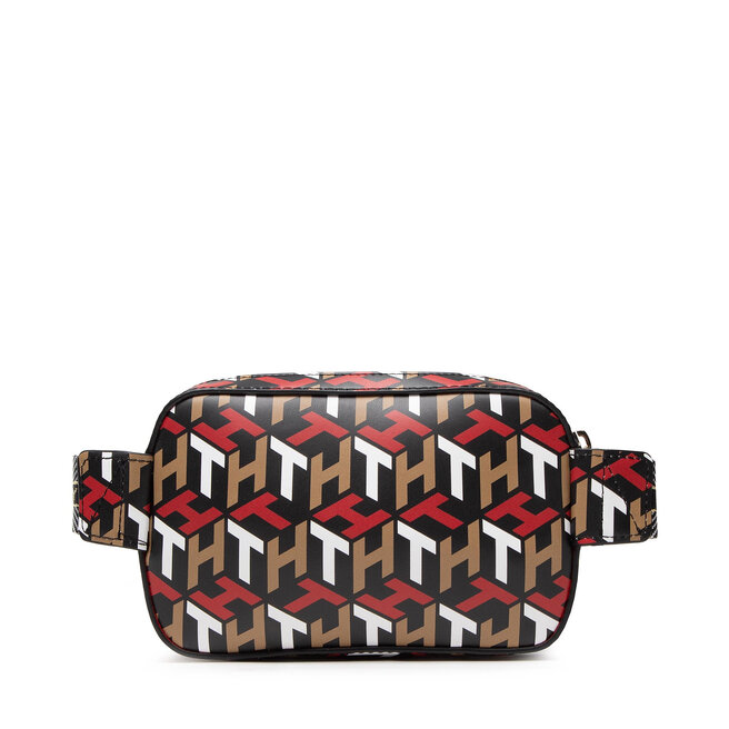 Tommy Hilfiger Τσαντάκι μέσης Tommy Hilfiger Iconic Tommy Bumbag Mono AW0AW11069 0GZ