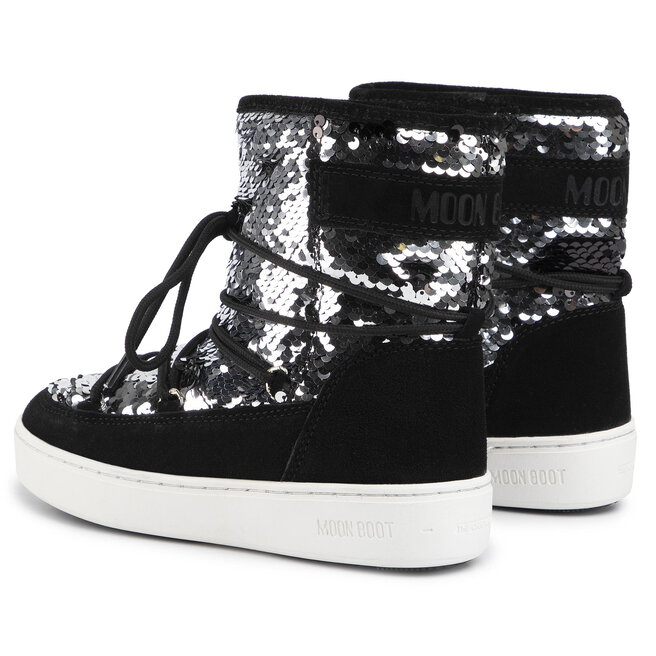 Moon Boot Μπότες Χιονιού Moon Boot Pulse Mid Disco 24103600001 Black