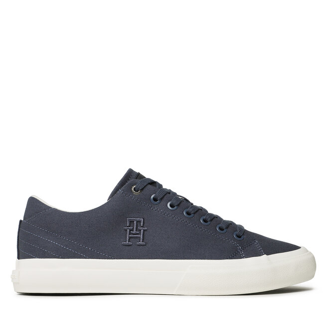 Tenisówki Tommy Hilfiger Th Vi Vulc Street Low Veg Dyes - Granatowy