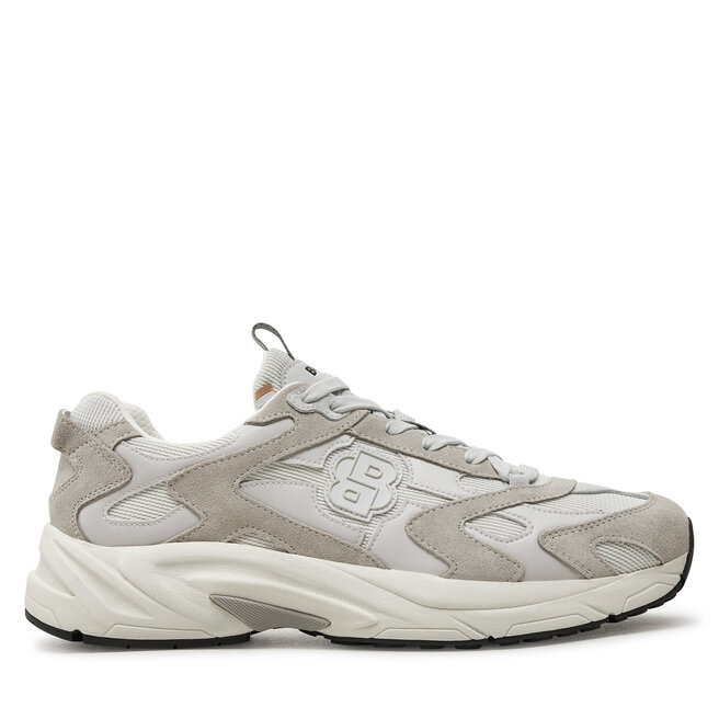 Sneakersy Boss Levitt_Runn_BB - Szary