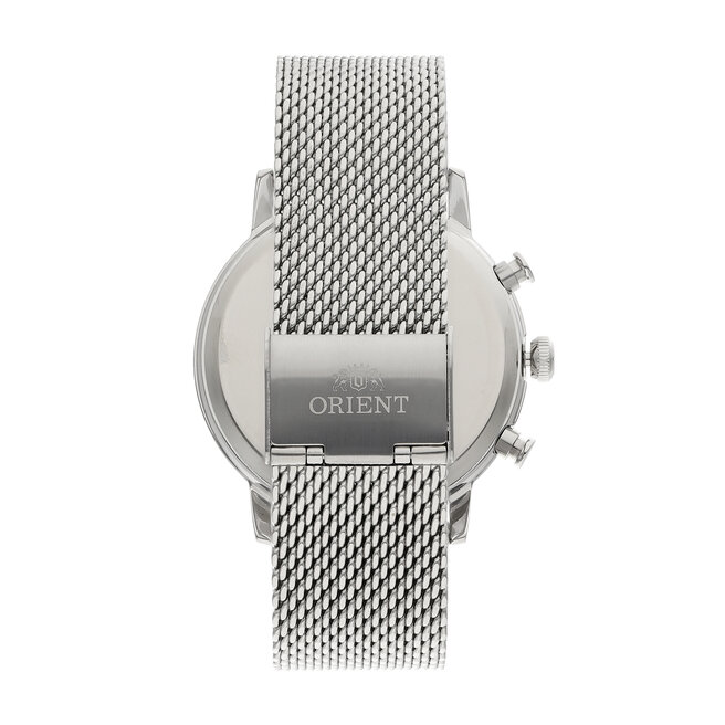 Orient Ρολόι Orient KV0402S10B Silver/White
