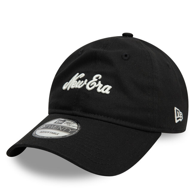 Czapka z daszkiem New Era Contrast Stitch 9TWENTY - Czarny