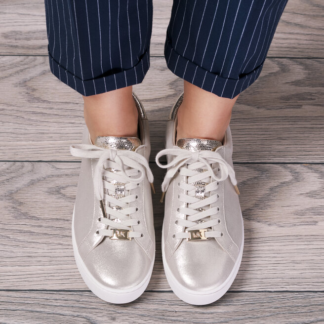 Sneakers MICHAEL Michael Kors Irving Lace Up 43T8IRFS1M Champagne