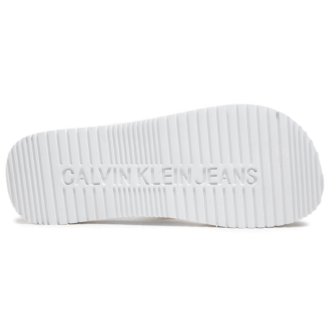 Calvin Klein Jeans Flip-flops Calvin Klein Jeans Beach Sandal Webbing Pes YW0YW00126 Bright White