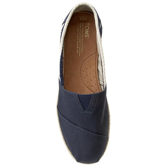 Toms Espadrilky Toms Classic 10005418 Navy Stripe