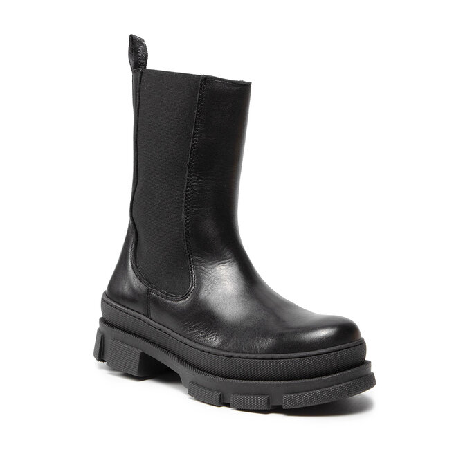 Ghete Jodhpur Steve Madden Filina SM11001553-03001-017 Black Leather