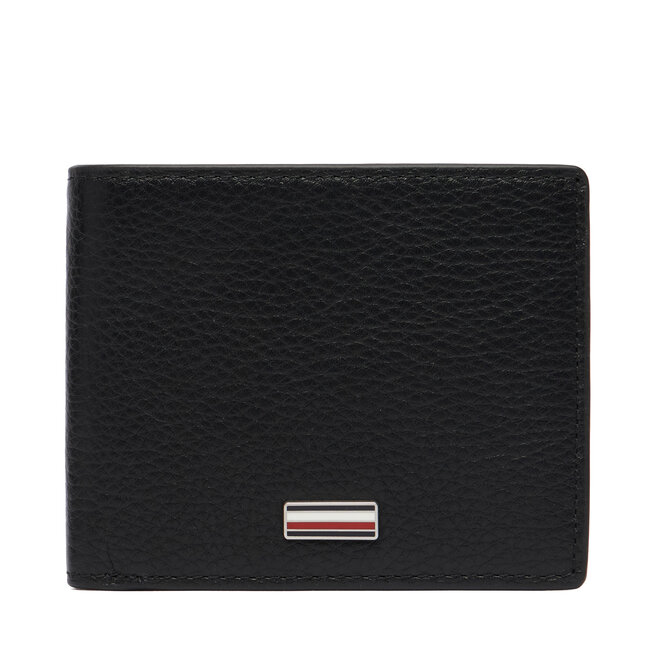 Portfel Tommy Hilfiger Th Central Mini Cc Wallet AM0AM14495 Czarny -