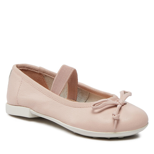 Mary Jane Shoes Geox Jr Plie' D Ballet Flat, Argentu00e9, 24 EU