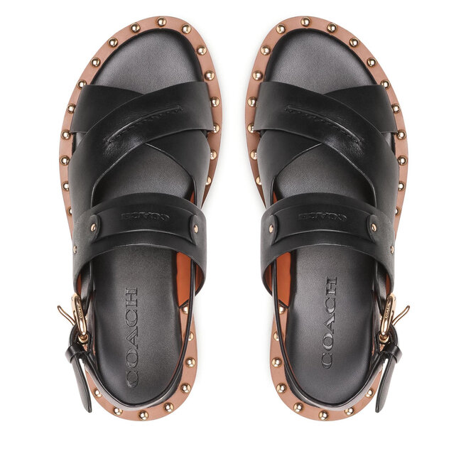 coach gemma studded sandals