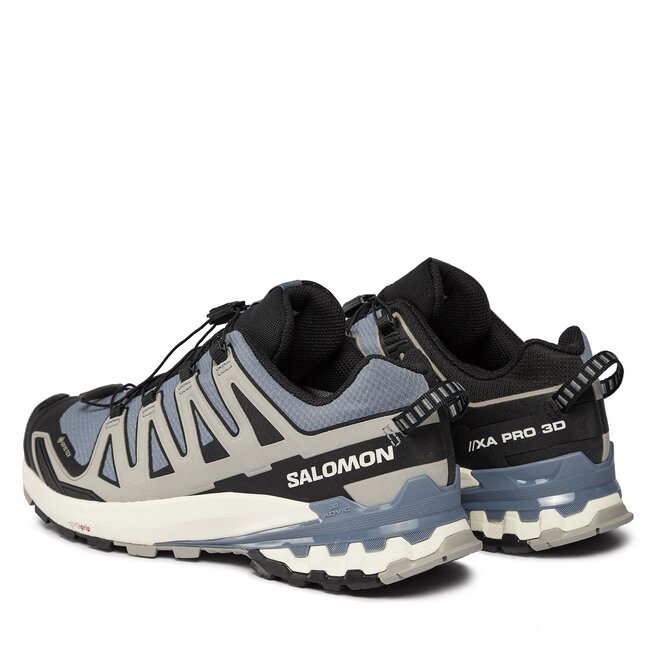 Salomon Bakancs Salomon Xa Pro 3D V9 GORE-TEX L47270600 Flint Stone/Black/Ghost Gray