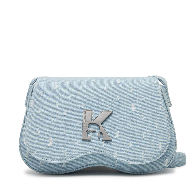 Torebka Karl Lagerfeld Jeans - Błękitny