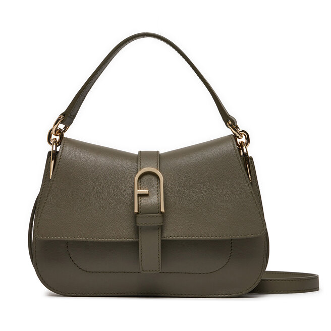 Torebka Furla Flow Mini Top Handle - Zielony