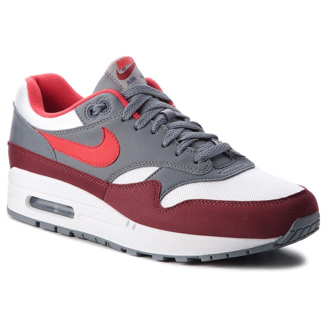 Pantofi Nike Air Max 1 AH8145 100 White University Red Cool Grey