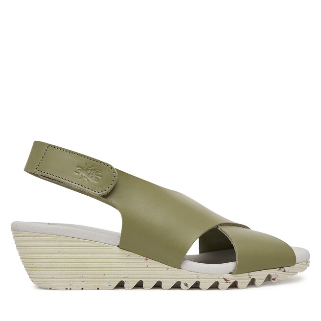 Sandały Fly London Orfyfly P145447 Zielony - kobiece