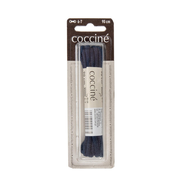 

Шнурівки для взуття Coccine, Cиній