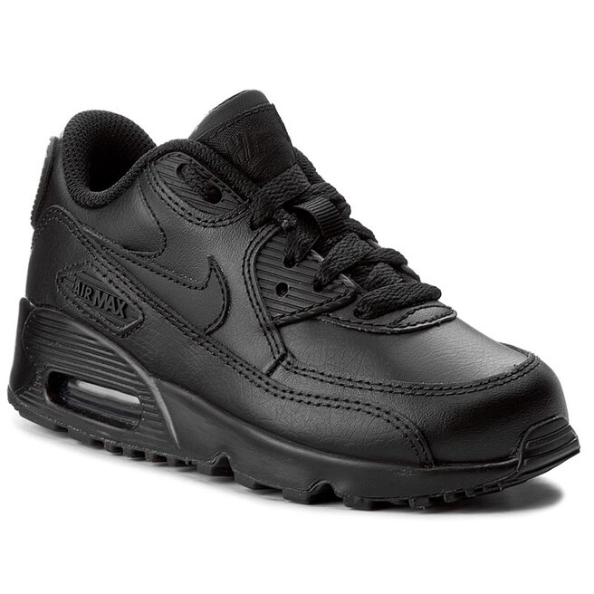 Scarpe Nike Air Max 90 Ltr Ps 833414 001 Black Black escarpe