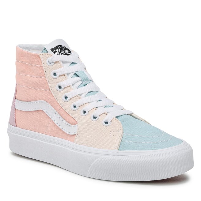 c Vans Sk8 Hi Tapered VN0A5KRUBS51 Pastel Block Multi True