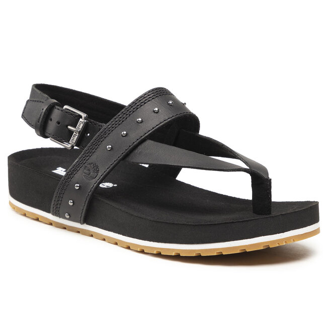 Sandale Timberland Malibu Waves Thong TB0A23CK0011 Black Full Grain