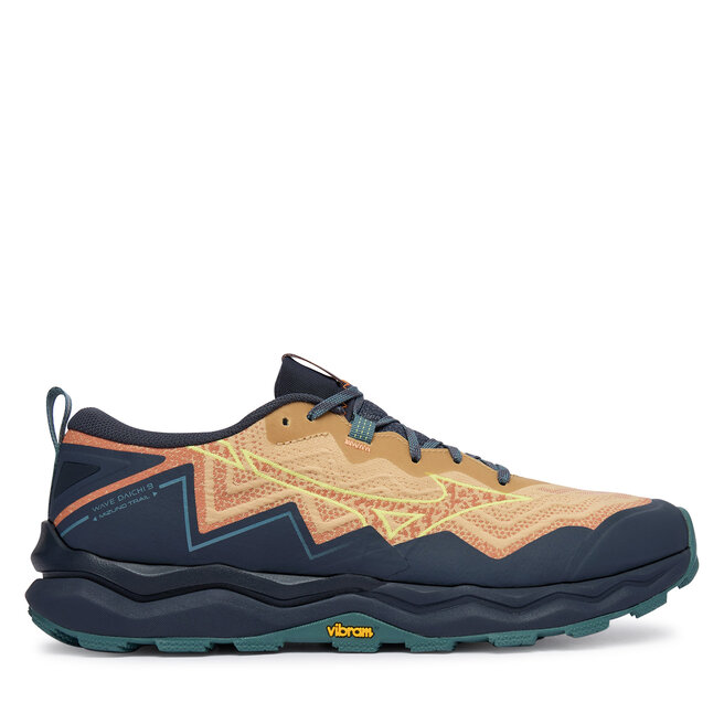 Buty do biegania Mizuno Wave Daichi 9 J1GJ2571 Brązowy - męskie