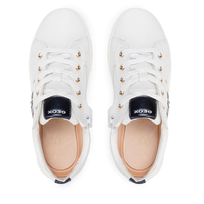 Geox Сникърси Geox J Kathe G. F J16EUF 00085 C0899 M White/Navy