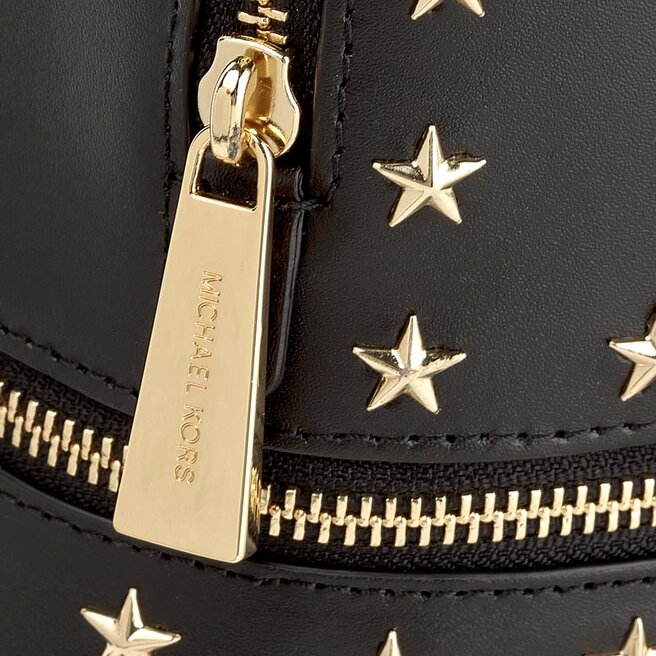 Michael Kors Hátizsák Michael Kors Rhea 30F7GEZB6Y Blk/Gold