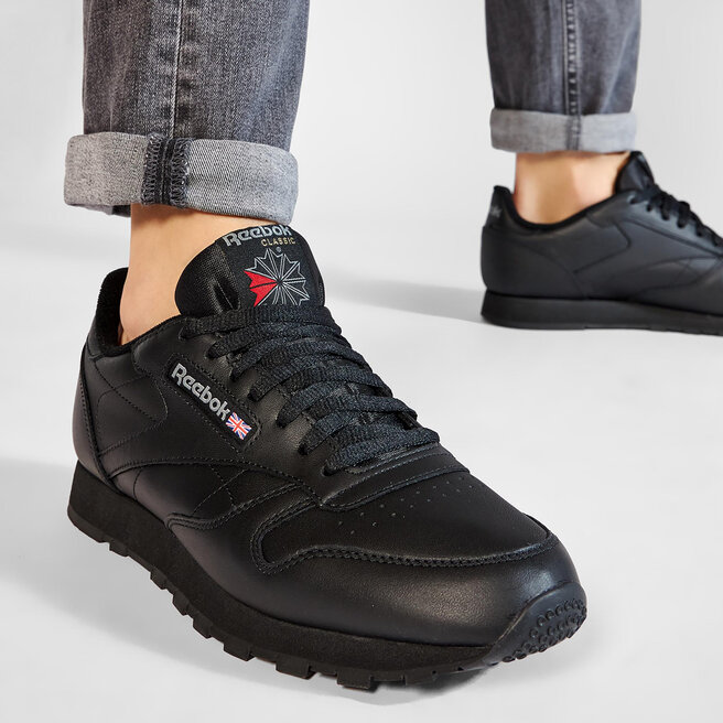 reebok 2267 cl lthr black