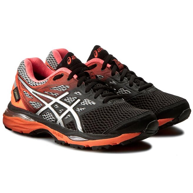 Взуття Asics Gel-Cumulus 18 G-Tx GORE-TEX T6D8N Black/Silver/Flash Coral  9006 • Eobuv.com.ua