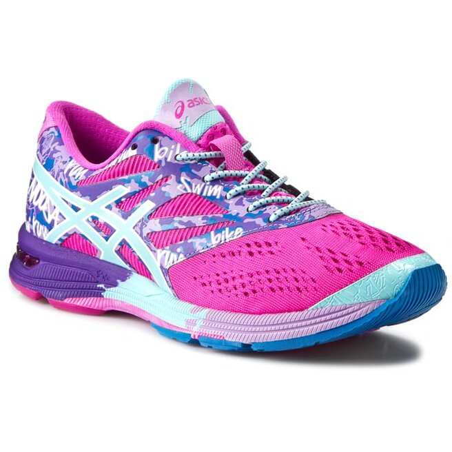 Scarpe Asics Gel Noosa Tri 10 T580N Pink Glow Aqua Splash Fuchsia