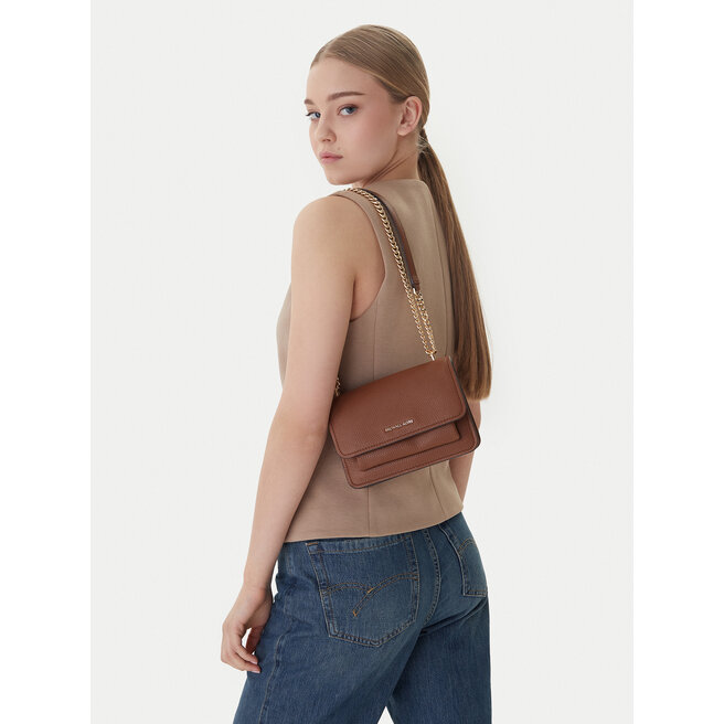 Torebka MICHAEL Michael Kors Claire 32T4GC7C1T Brązowy -