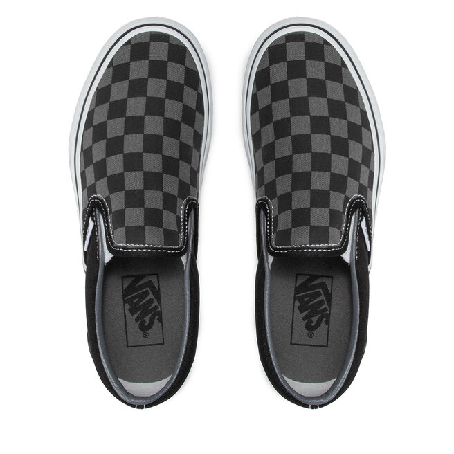 black pewter slip on vans