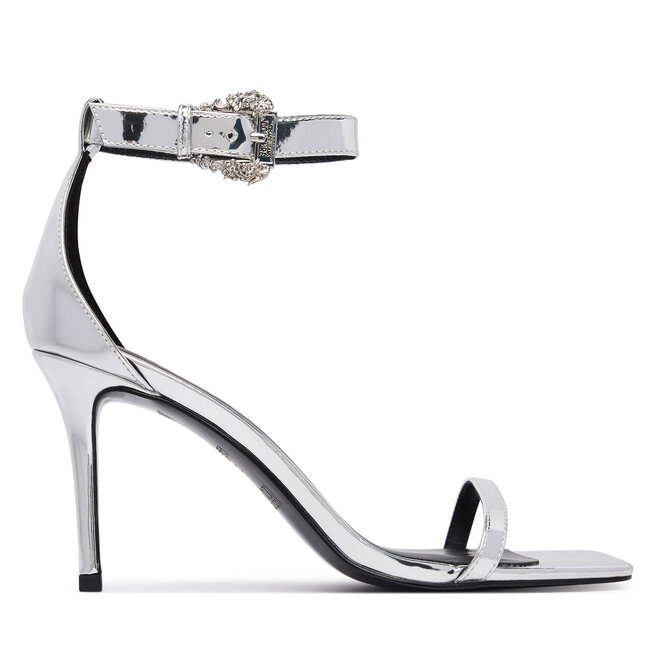 Sandały Versace Jeans Couture 80VA3S76 ZS406 Srebrny - kobiece