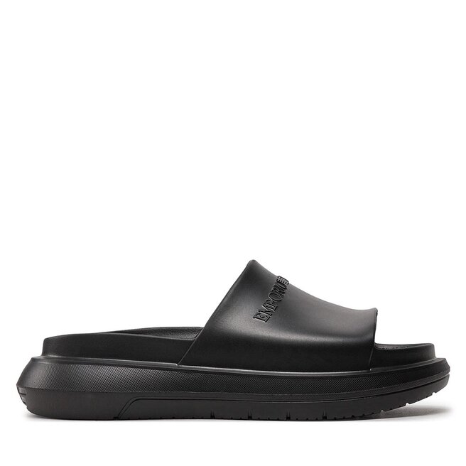 Klapki Emporio Armani X4P134 XD405 - Czarny