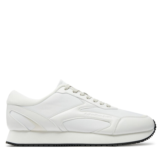 Sneakersy Calvin Klein Jeans Retro Runner Multilayer - Biały