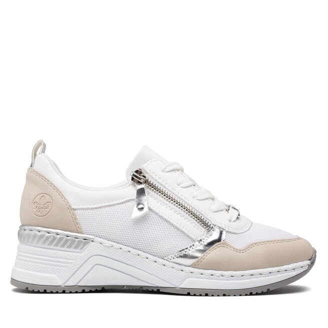Rieker Sneakers Rieker N4331-80 Weiss Kombi