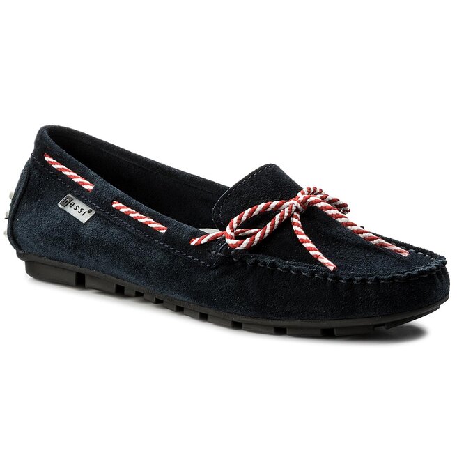 Mocasini Nessi 18307 Granat W2 18307 imagine noua