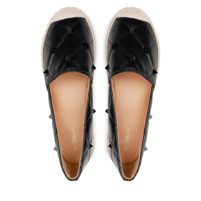 DeeZee Espadrile DeeZee WS020610-01 Black