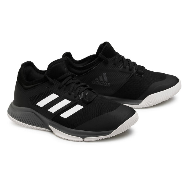 Buty adidas Court Team Bounce M FZ2615 Cblack/Ftwwht/Grefou | eobuwie.com.pl