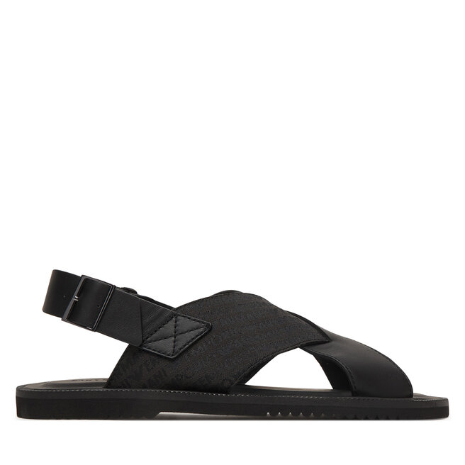 Sandały Emporio Armani EM004323 AF25617 MC012 Czarny - męskie