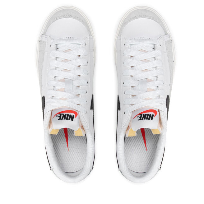 Batai Nike Blazer Low Platform DJ0292 White/Black/Sail/Team Orange •  Www.eavalyne.lt