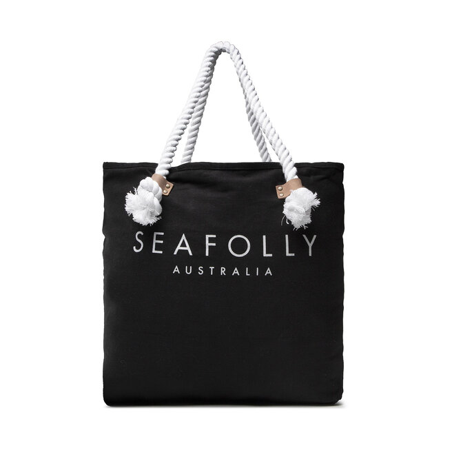 Geantă Seafolly Ship Sail Tote 71147-BG Black