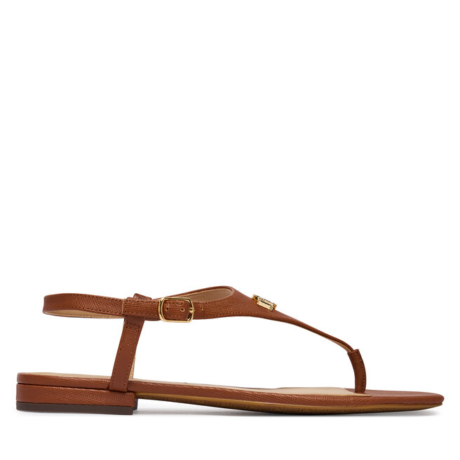 Sandały LAUREN RALPH LAUREN 802982881001 Brązowy - kobiece