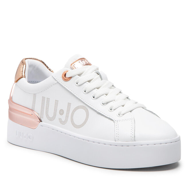 Sneakers Liu Jo Silvia 65 BF2001 P0102 White/Rose G S1172 BF2001 BF2001