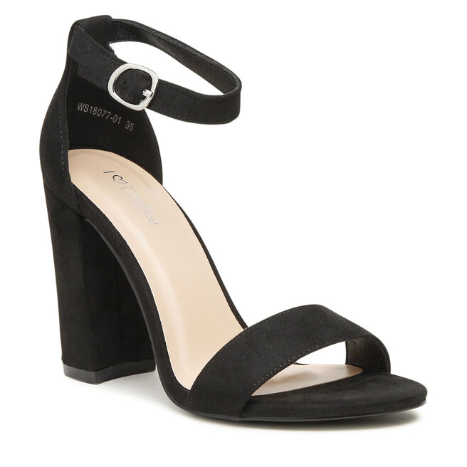 DeeZee Sandali DeeZee WS18077-01 Black 3