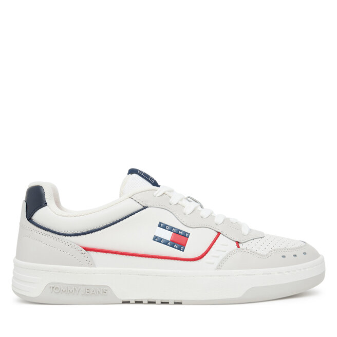Sneakersy Tommy Jeans Tjm Cupsole Elevated - Écru